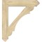 Ekena Millwork Olympic Arts & Crafts Rough Sawn Bracket, Douglas Fir, 6"W x 38"D x 42"H BKT06X38X42OLY03RDF - alternate 2